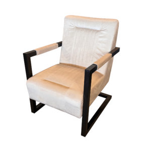 Fauteuil Liam Velvet beige